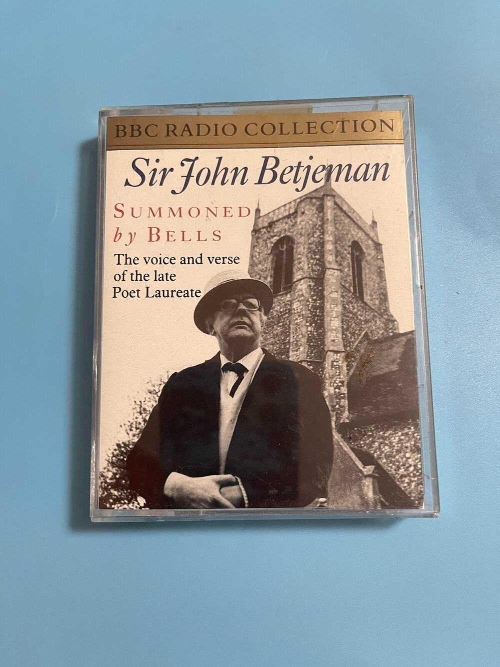 Summoned by Bells Sir John Betjeman Audiobook 2 Cassette Tapes 1991